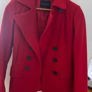 Banana Republic Women's Scarlet Peacoat